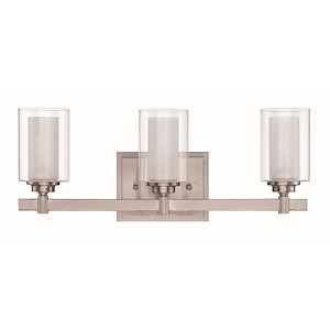 Celeste 3 Light Bath Vanity in Modern Style - 19.5 inches wide by 7 inches high - 602614