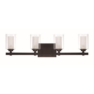 Celeste 4 Light Bath Vanity in Modern Style - 26.75 inches wide by 7 inches high - 602144
