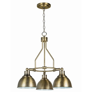 Timarron - Three Light Chandelier - 22 inches wide by 22 inches high - 602417