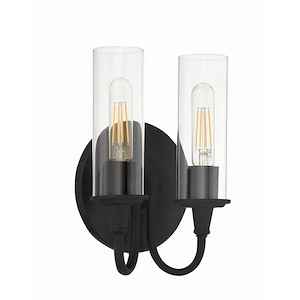 Modina 2 Light Bath Vanity - 4 inches wide by 11.25 inches high - 603102