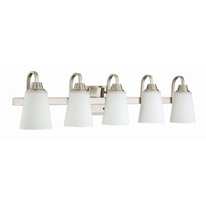 Grace 5 Light Bath Vanity - 37 inches wide by 8 inches high - 561941