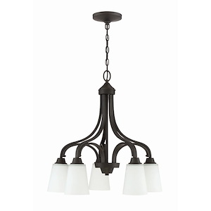 Grace - Five Light Down Chandelier - 24 inches wide by 24 inches high - 561939