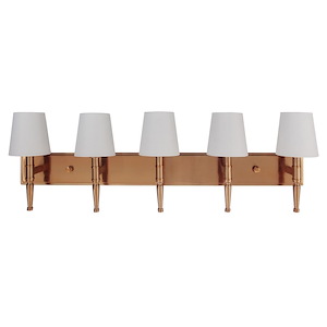 Ella 5 Light Bath Vanity - 39 inches wide by 12 inches high - 1215389