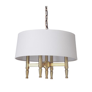 Ella - Four Light Chandelier - 25.5 inches wide by 23.5 inches high - 1215549