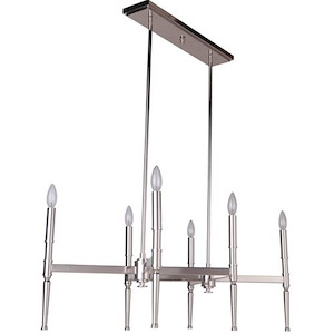 Ella - 6 Light Island-23.63 Inch Tall and 22 Inch Wide - 613137