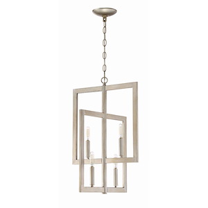 Portrait - Four Light 2-Tier Foyer - 15.5 inches wide by 21.5 inches high - 613128