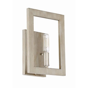 Portrait - One Light Wall Sconce - 8 inches wide by 10 inches high - 613124