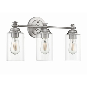 Dardyn 3 Light Transitional Bath Vanity Approved for Damp Locations - 1215445