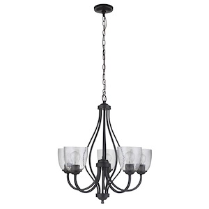 Serene - Five Light Chandelier in Transitional Style - 25 inches wide by 26.5 inches high - 921765