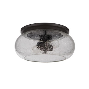 Serene - Two Light Flush Mount in Transitional Style - 14.5 inches wide by 7 inches high - 921773