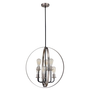 Randolph - 6 Light Foyer In Transitional/Modern and Contemporary Style-24.75 Inches Tall and 24 Inches Wide - 921764