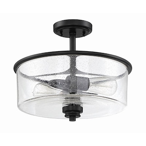 Bolden - Two Light Convertible Semi-Flush Mount in Transitional Style - 13 inches wide by 15 inches high - 921738