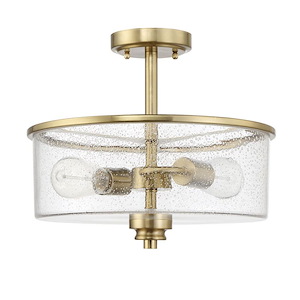 Bolden - 2 Light Convertible Semi-Flush Mount-15 Inches Tall and 13 Inches Wide - 1338125