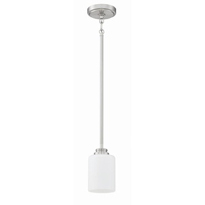 Bolden - One Light Mini Pendant in Transitional Style - 5 inches wide by 7.25 inches high - 1215553