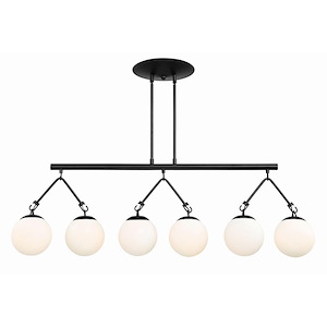 Orion - Six Light Island - 9.88 inches wide by 15 inches high - 918424
