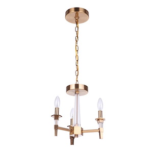 Tarryn - Three Light Convertible Semi-Flush Mount - 11 inches wide by 12.5 inches high - 991013