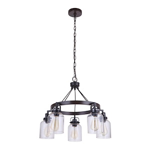Foxwood - Five Light Chandelier - 24.63 inches wide by 25.63 inches high - 990860