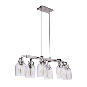 Foxwood - Six Light Island - 4.88 inches wide by 9.25 inches high - 990864