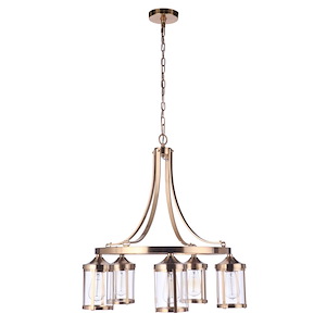 Elliot - 5 Light Chandelier In Transitional Style-28 Inches Tall and 26.75 Inche Wide - 1116854