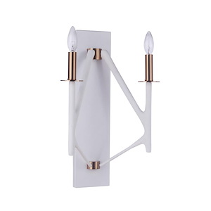 The Reserve - 2 Light Wall Sconce-20 Inches Tall and 13.25 Inches Wide - 1338136