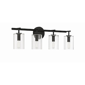 Hailie - 4 Light Bath Vanity In Transitional Style-9 Inches Tall and 27.5 Inche Wide - 1116818