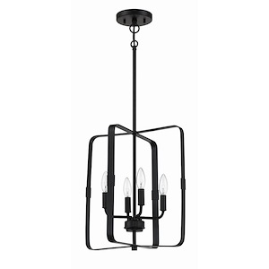 Stowe - 4 Light Foyer In Transitional Style-16.88 Inches Tall and 15 Inche Wide - 1116823