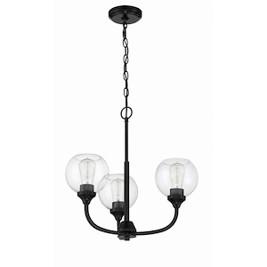 Glenda - 3 Light Chandelier In Traditional Style-19.63 Inches Tall and 20 Inche Wide - 1116841