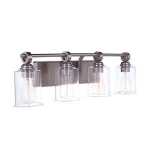 Romero - 4 Light Bath Vanity In Transitional Style-8.88 Inches Tall and 30.38 Inche Wide - 1116866