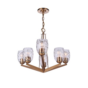 Guiding Star - 6 Light Chandelier In Traditional Style-18.75 Inches Tall and 22.63 Inches Wide - 1274869