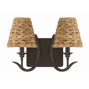 Kokomo - 2 Light Wall Sconce-10.13 Inches Tall and 14.13 Inches Wide - 1338145