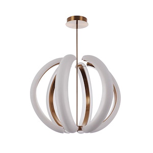 Unwind - 734.4W 6 LED Pendant-27.5 Inch Tall and 33.5 Inch Wide - 1421330