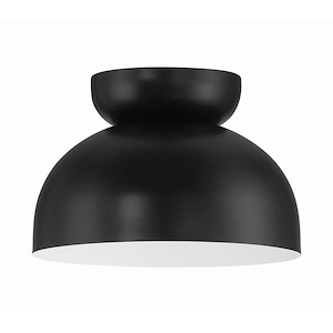 Ventura Dome - 1 Light Flush Mount In Contemporary Style-7 Inches Tall and 10.5 Inches Wide - 1324900