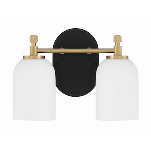 Council - 2 Light Bath Vanity-9 Inch Tall and 12.25 Inch Wide - 1363759