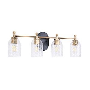 Council - 4 Light Bath Vanity-9 Inch Tall and 28.75 Inch Wide - 1431451