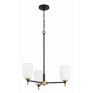 Council - 3 Light Chandelier-31 Inch Tall and 22 Inch Wide - 1363762