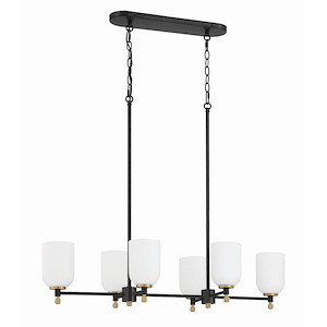 Council - 6 Light Island-28.25 Inch Tall and 15 Inch Wide - 1363765