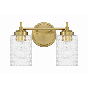 Claire - 2 Light Bath Vanity-8.75 Inch Tall and 12.75 Inch Wide - 1363773