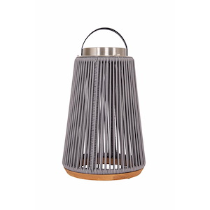 Sea Scape - 3W 1 LED Rechargeable Table Lamp-22 Inch Tall and 13.13 Inch Wide - 1364117