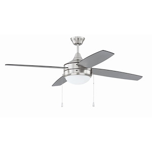 Phaze - 52 Inch 4 Blade Ceiling Fan with Light Kit - 1215797