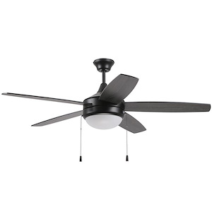 Phaze - 52 Inch 5 Blade Ceiling Fan with Light Kit - 1071823