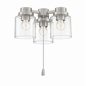 Accessory - 36W 3 LED Bowl Light Kit-6.85 Inches Tall and 13.07 Inches Wide - 1338200