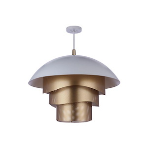 Sculptural Statement - 40W 1 LED Pendant-25.38 Inch Tall and 31.25 Inch Wide - 1338227