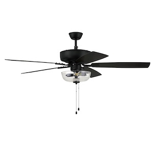 Pro Plus 101 Series - 52 Inch 5 Blade Ceiling Fan with Bowl Light Kit - 1215904