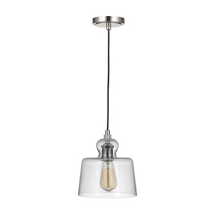 State House - One Light Mini Pendant with Cord - 8.63 inches wide by 9.38 inches high - 918484