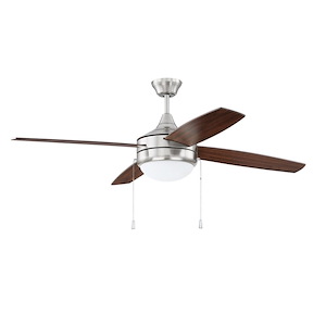 Phaze - 4 Blade Ceiling Fan with Light Kit in Modern-Contemporary Style - 52 inches wide by 16.73 inches high - 1215806