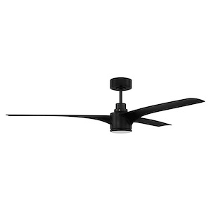 Phoebe - 3 Blade Ceiling Fan with Light Kit In Contemporary Style-13.81 Inches Tall and 60 Inche Wide - 1379415