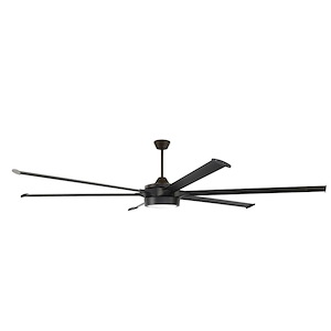Prost - 6 Blade Ceiling Fan with Light Kit-23.18 Inches Tall and 102 Inches Wide - 1338245