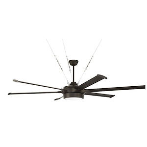 Prost - 6 Blade Ceiling Fan with Light Kit-23.18 Inches Tall and 78 Inches Wide - 1338247