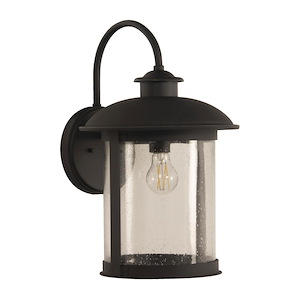 O'Fallon - 1 Light Large Outdoor Wall Lantern in Transitional Style - 11 inches wide by 18.5 inches high - 1024520