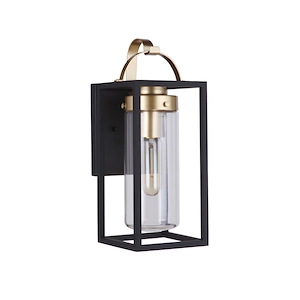 Neo - 1 Light Outdoor Wall Lantern In Transitional Style-14 Inches Tall and 5.5 Inche Wide - 1116894